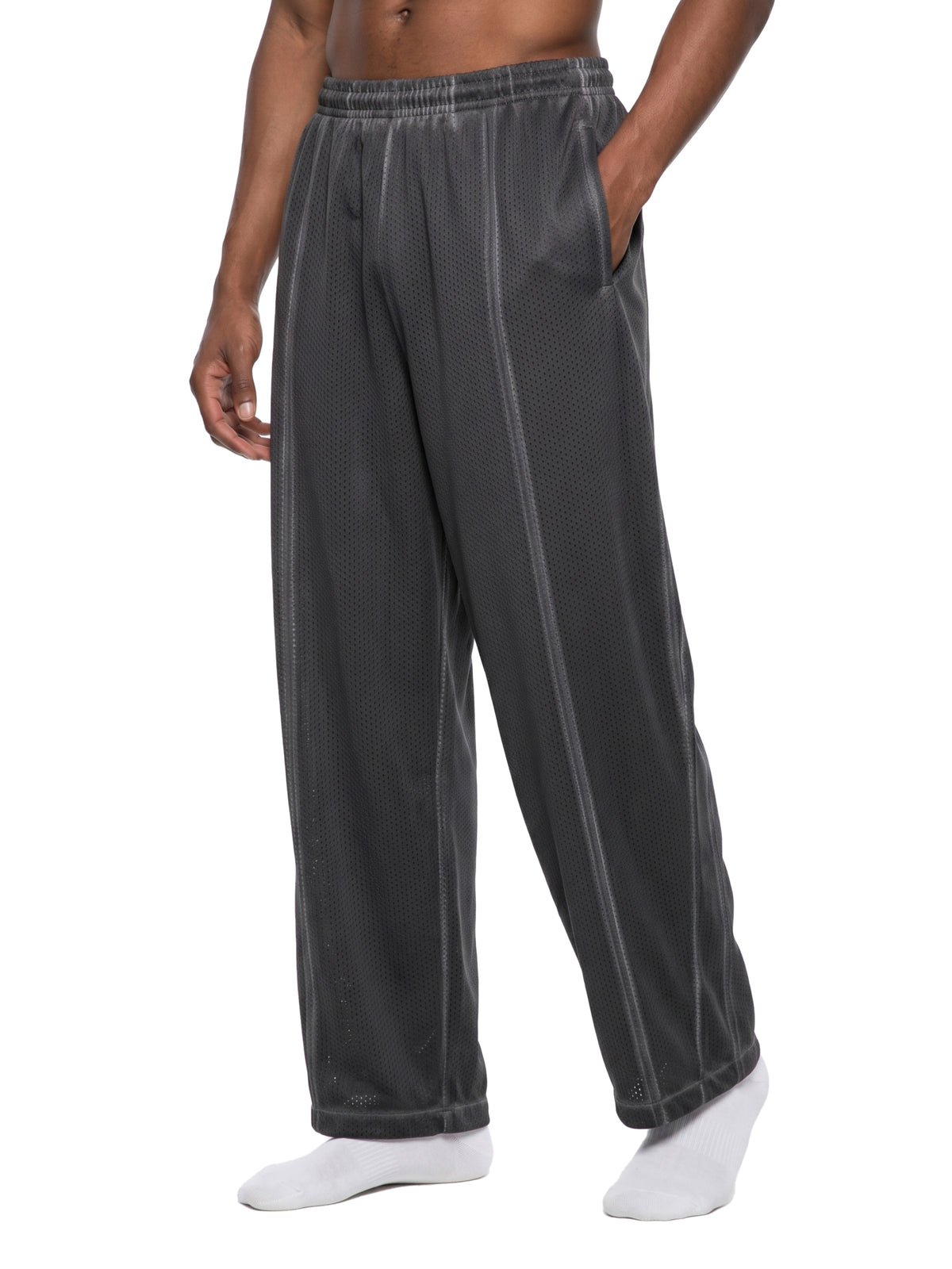 Vintage Wash Mesh Sweatpants