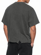 Vintage Distressed Boxy Tee