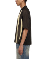 Striped Mesh Boxy Soccer Jersey