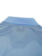 Striped Mesh Boxy Soccer Jersey