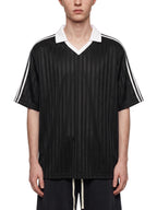 Contrast Stripe Soccer Jersey