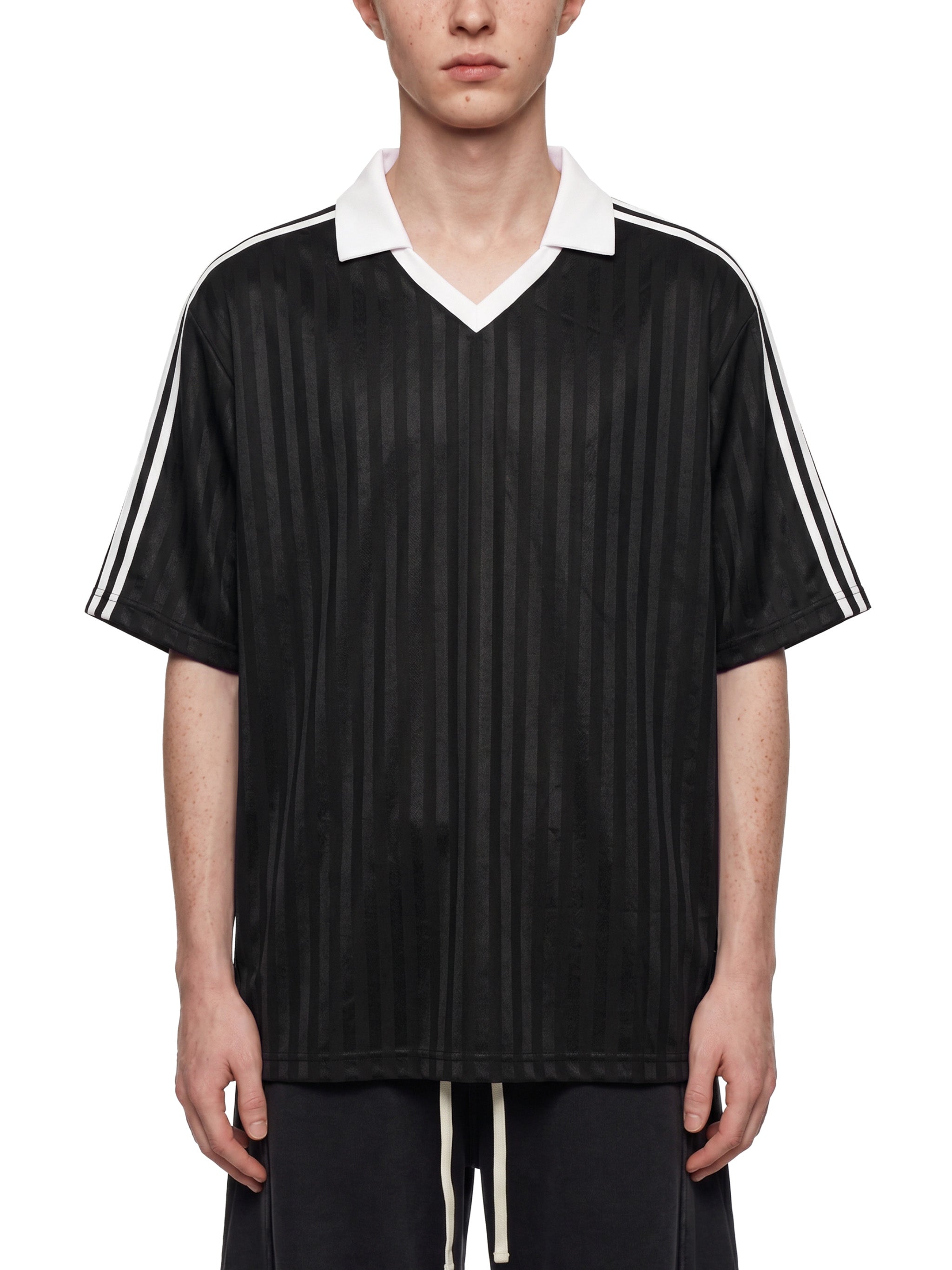 Contrast Stripe Soccer Jersey