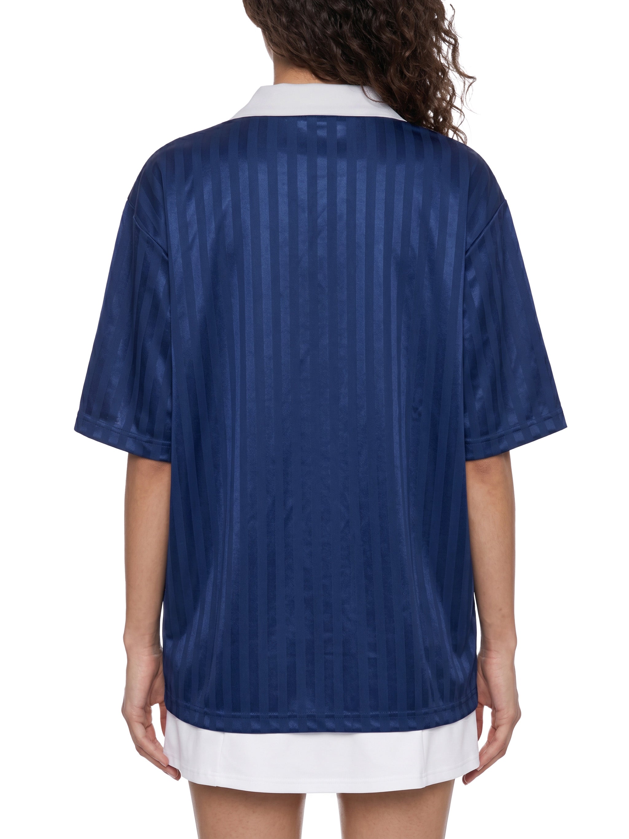 Contrast Stripe Soccer Jersey