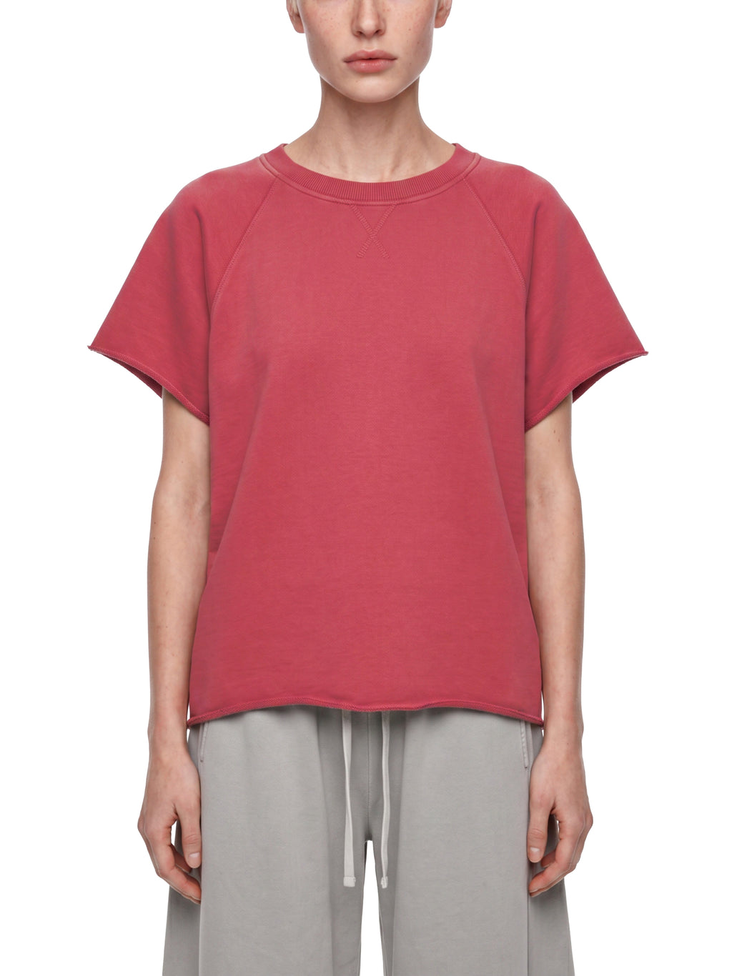 Vintage Raw-Edge Boxy Tee