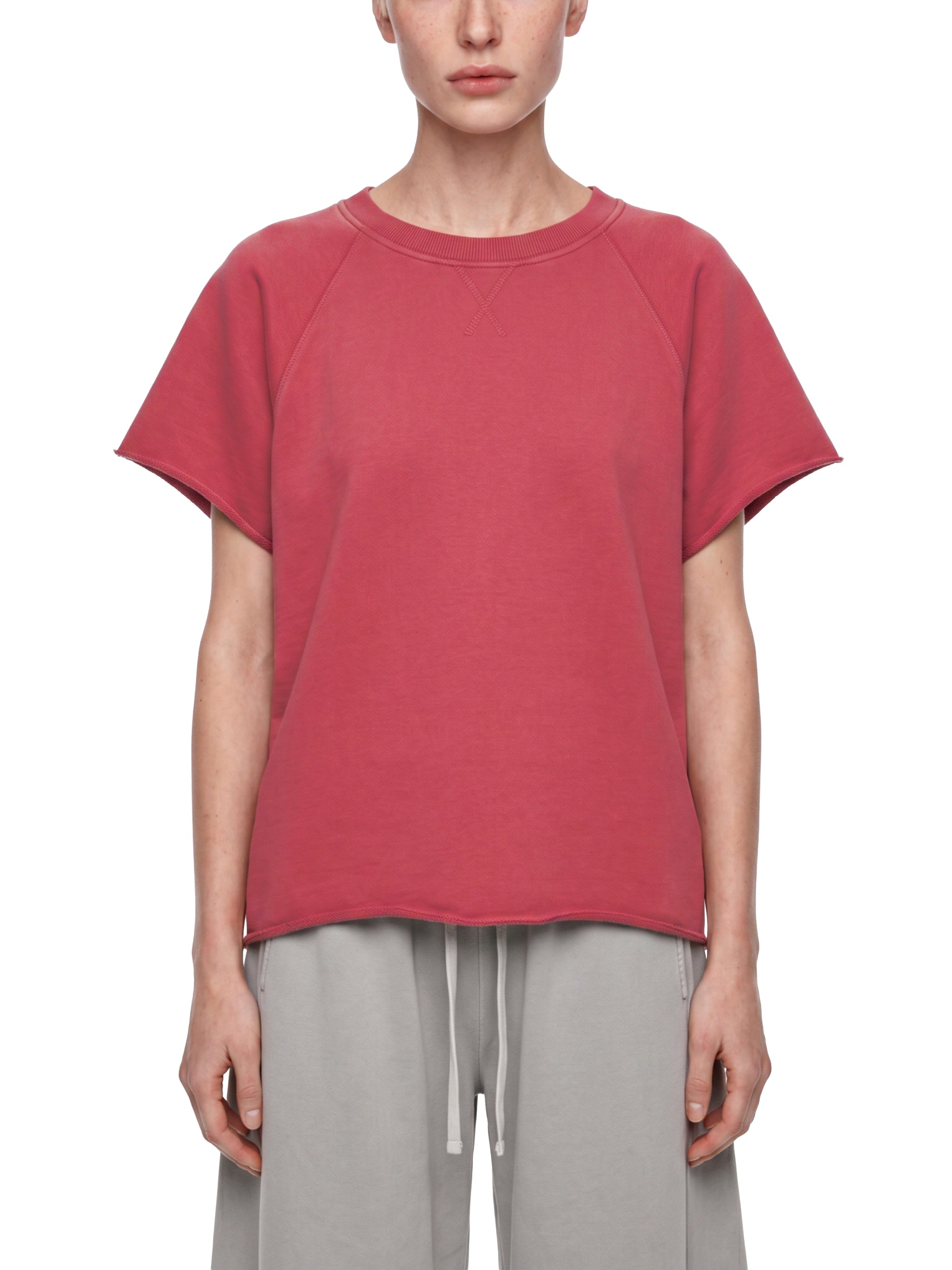 Vintage Raw-Edge Boxy Tee