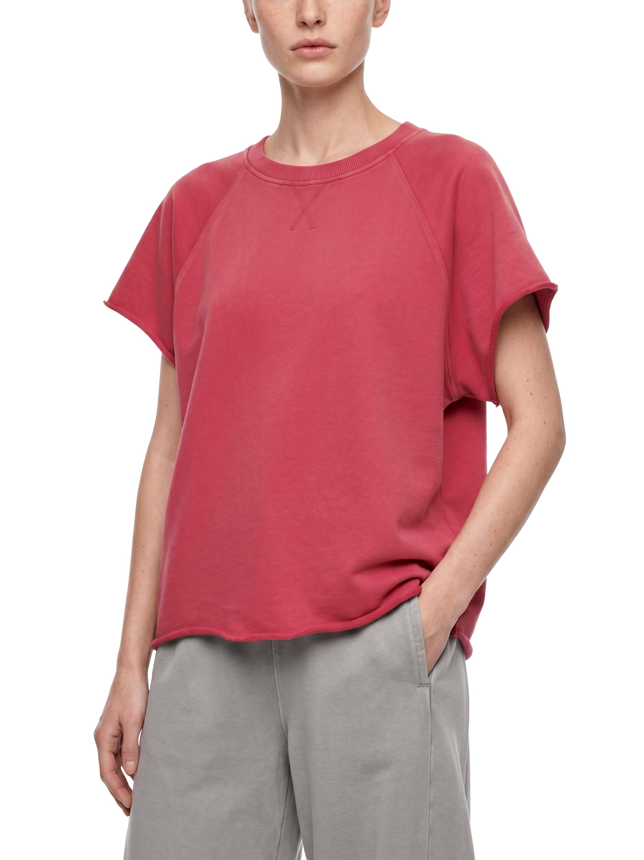 Vintage Raw-Edge Boxy Tee