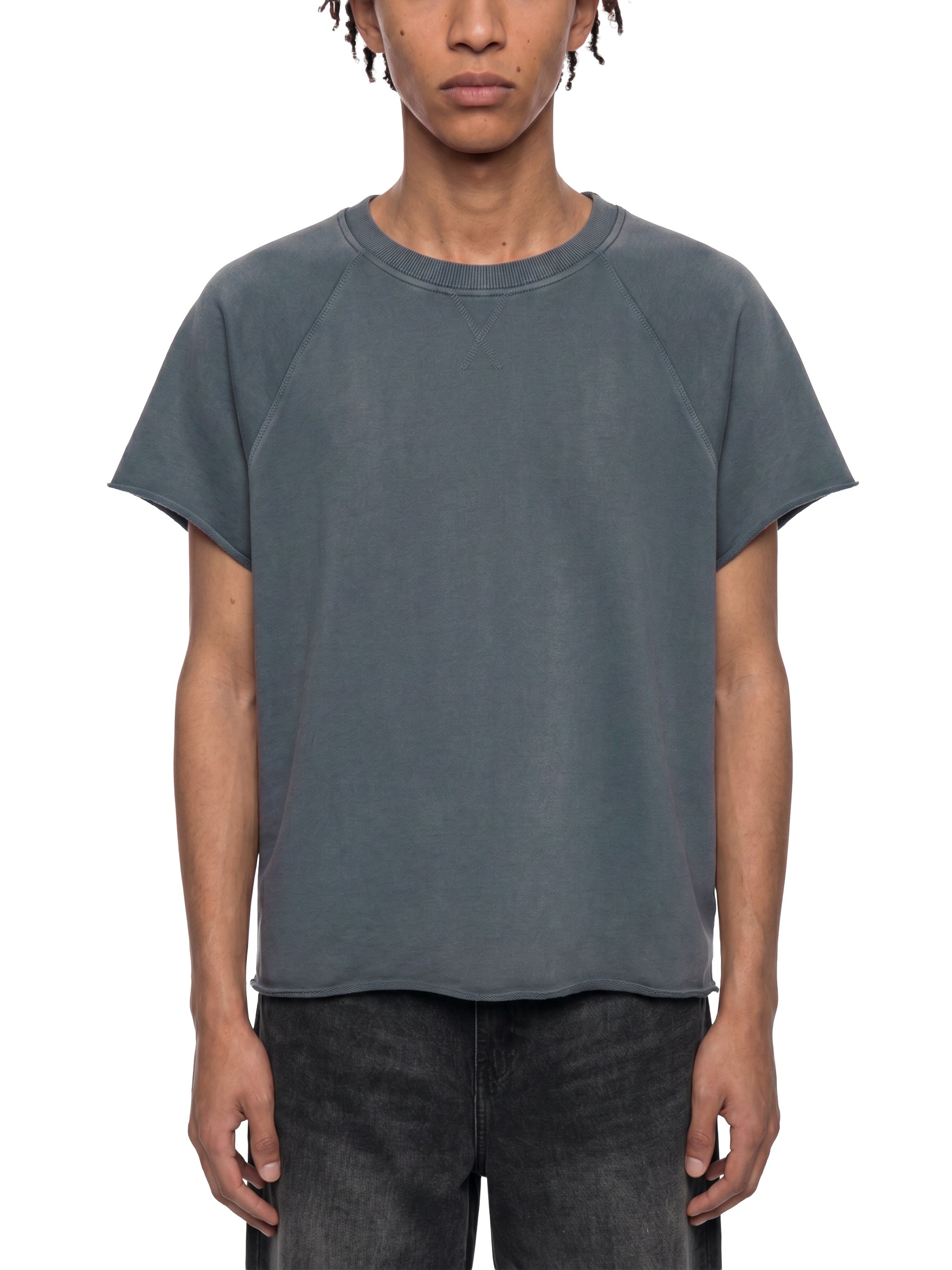 Vintage Raw-Edge Boxy Tee