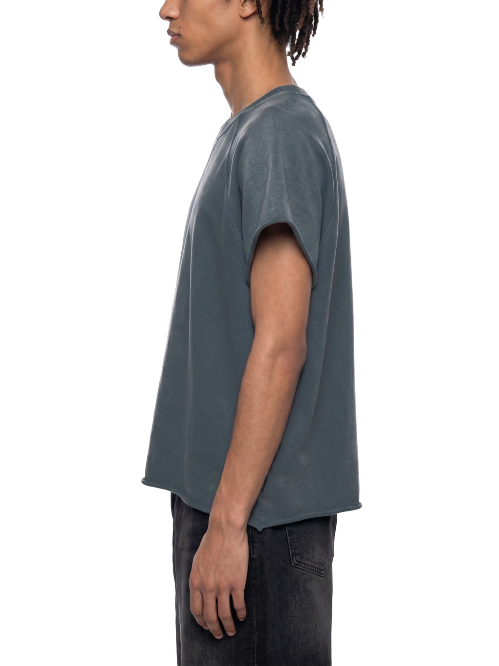 Vintage Raw-Edge Boxy Tee