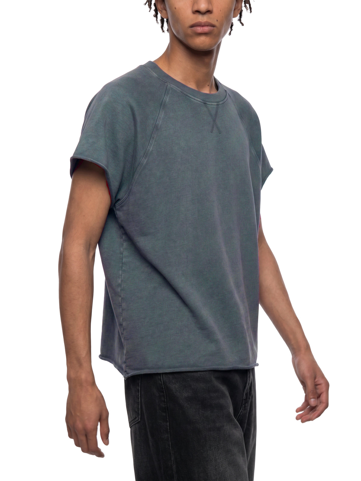 Vintage Raw-Edge Boxy Tee