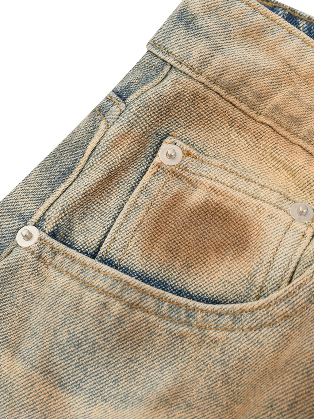 Vintage Wash Barrel-Leg Denim