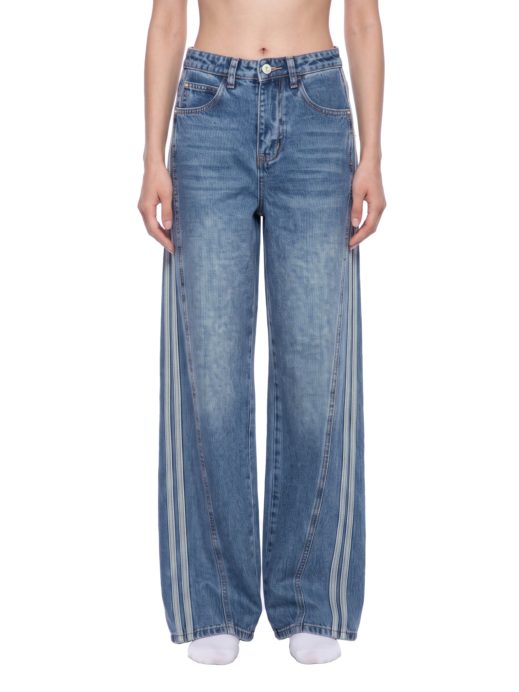 Wide-Leg Denim