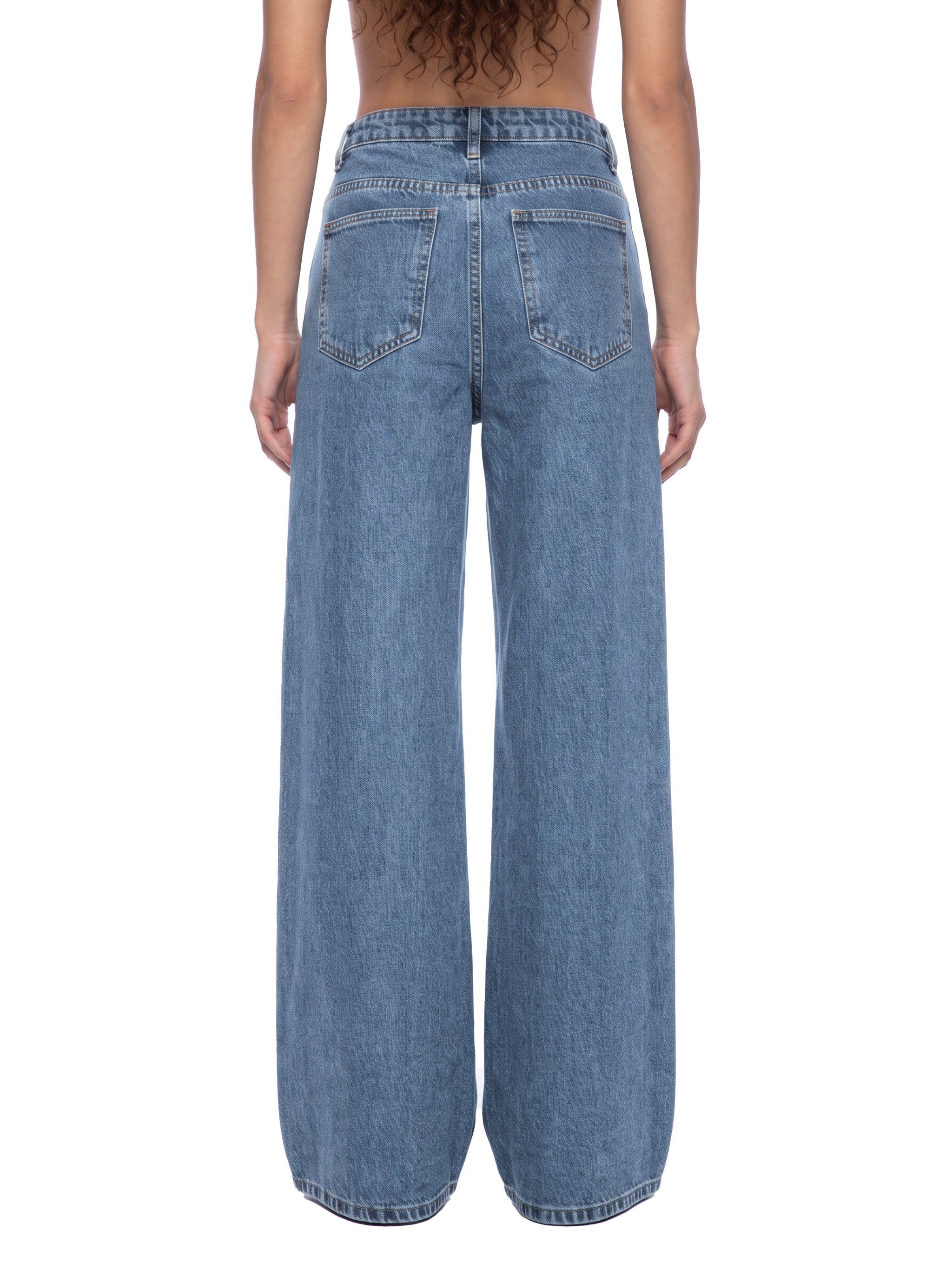 Wide-Leg Denim