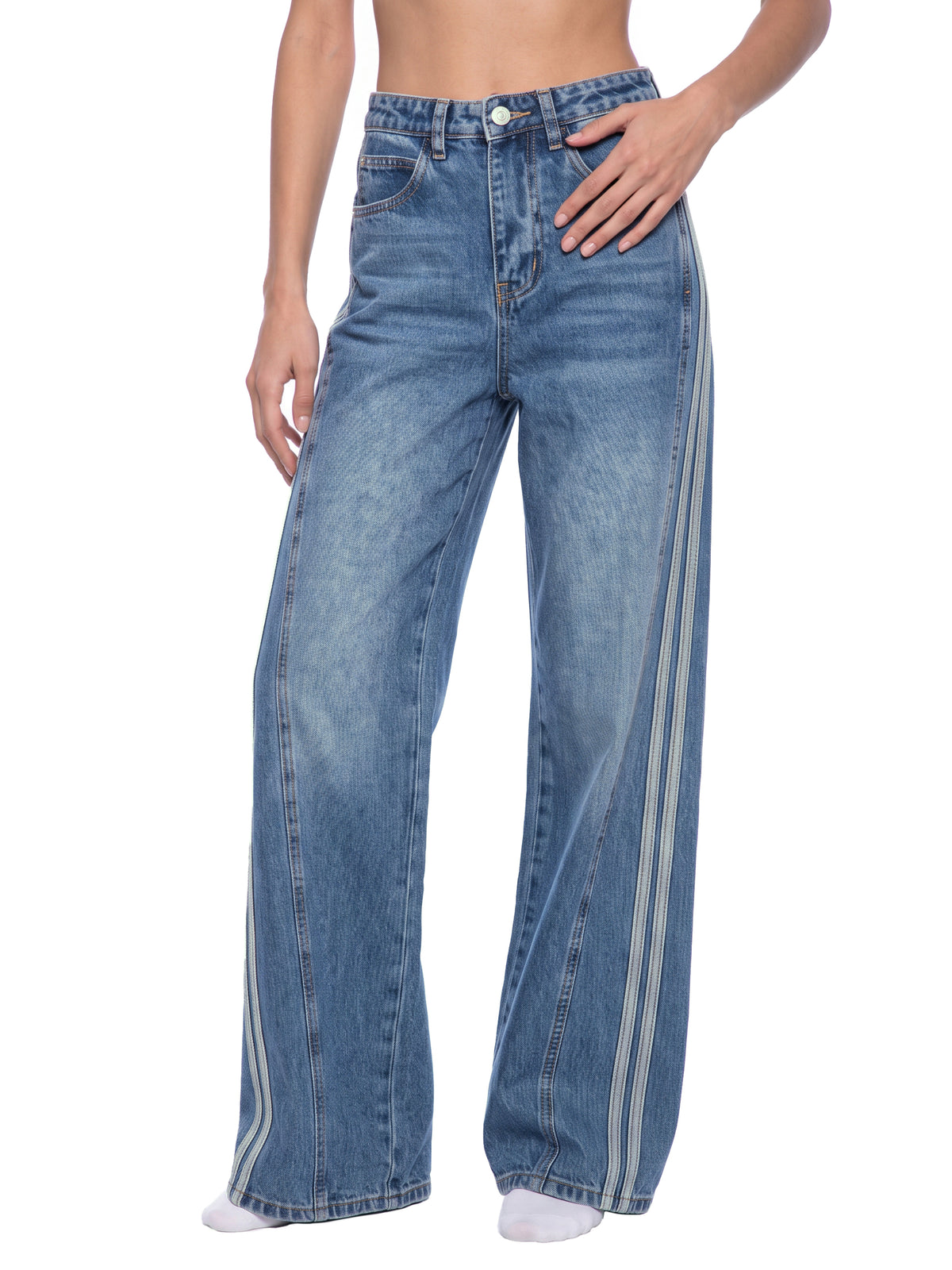 Wide-Leg Denim