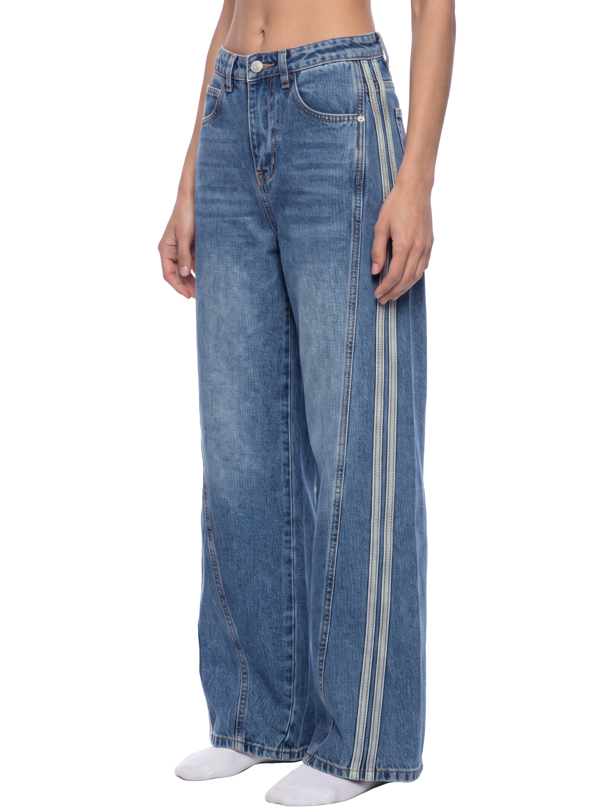 Wide-Leg Denim