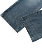 Flared Vintage Wash Denim