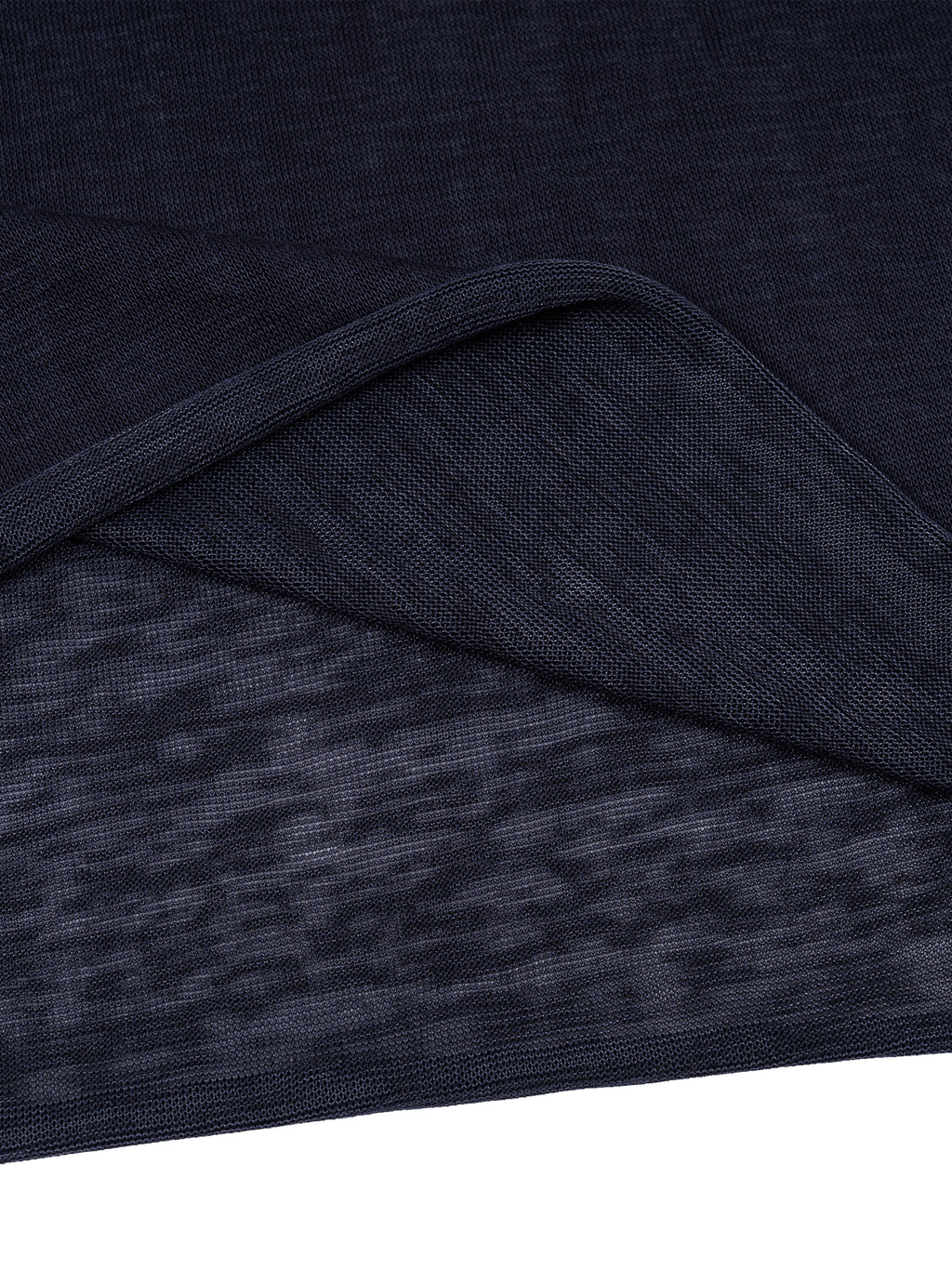 Raw-Edge Lyocell Long Sleeve Tee
