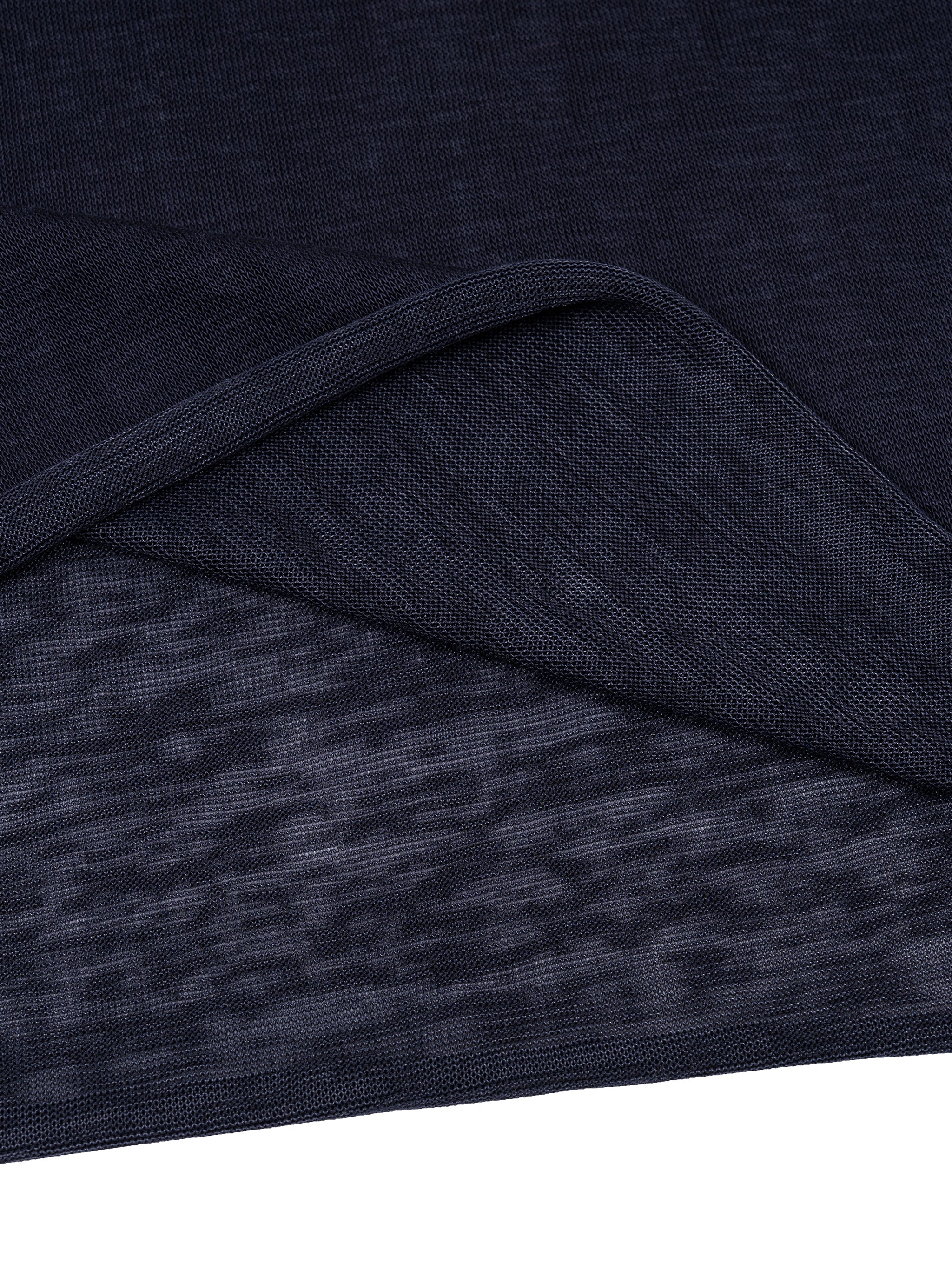 Raw-Edge Lyocell Long Sleeve Tee