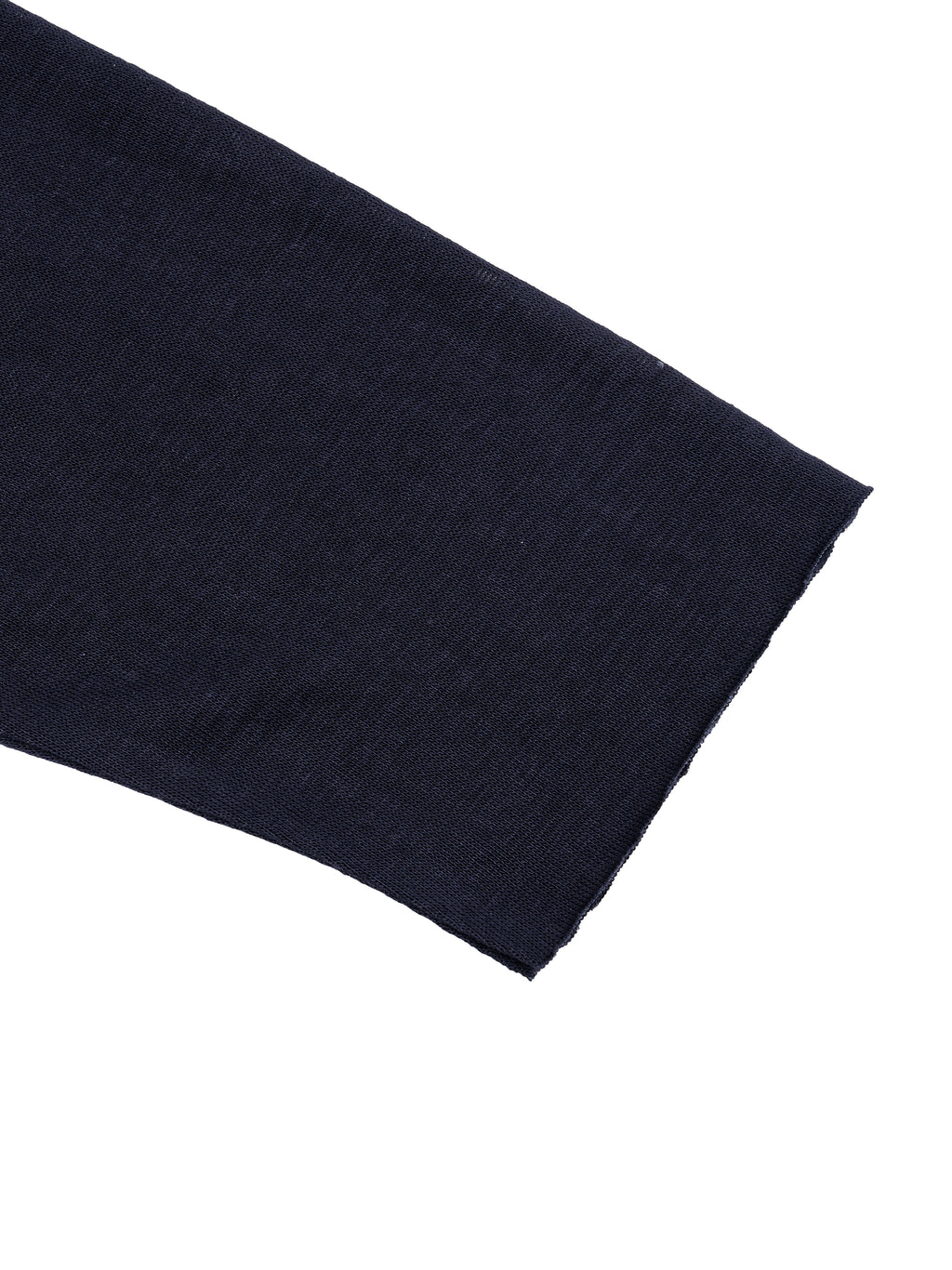 Raw-Edge Lyocell Long Sleeve Tee