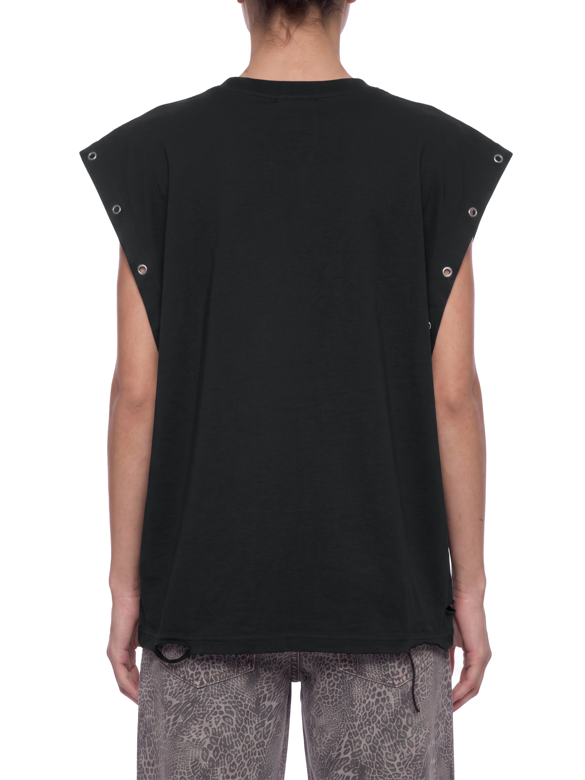 Grommet Distressed Tank