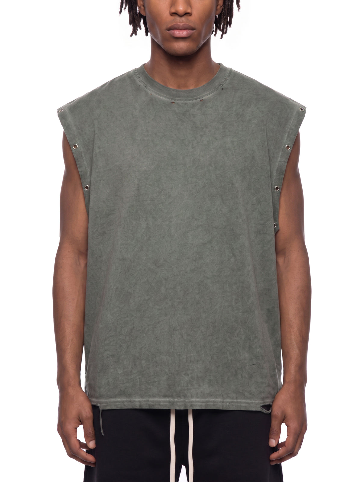 Grommet Distressed Tank