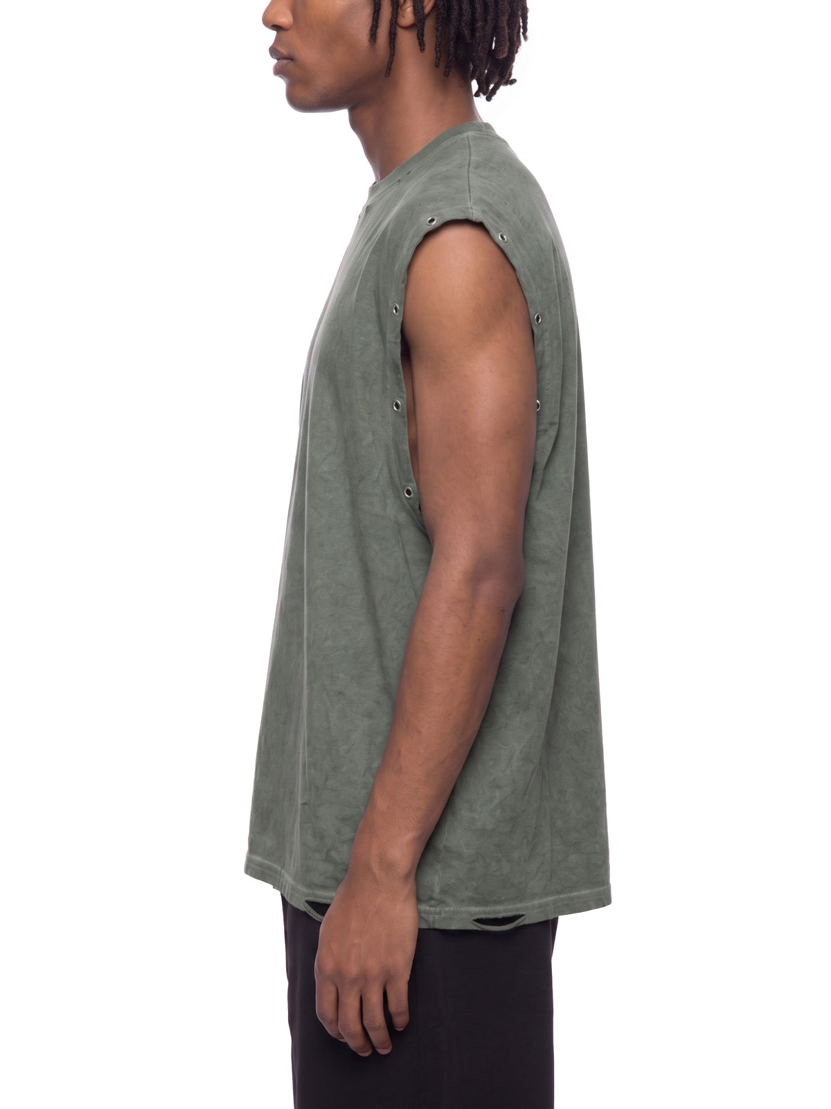 Grommet Distressed Tank