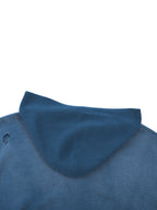 Distressed Full Zip Sweater