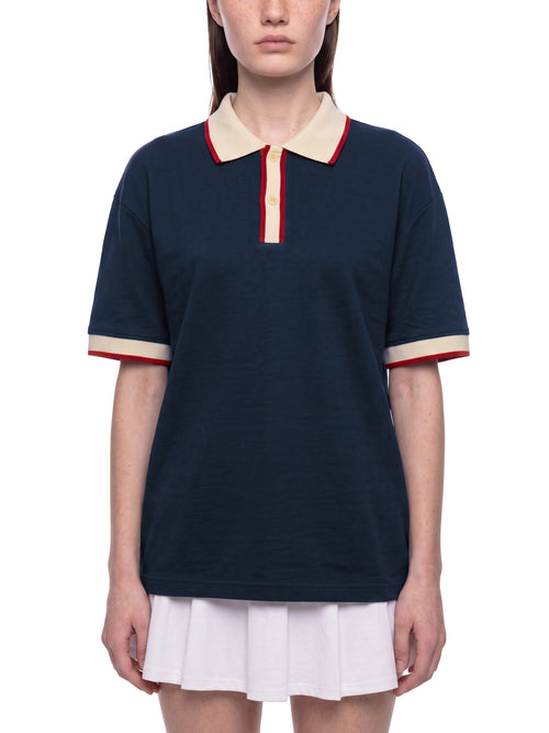 Color Block Polo