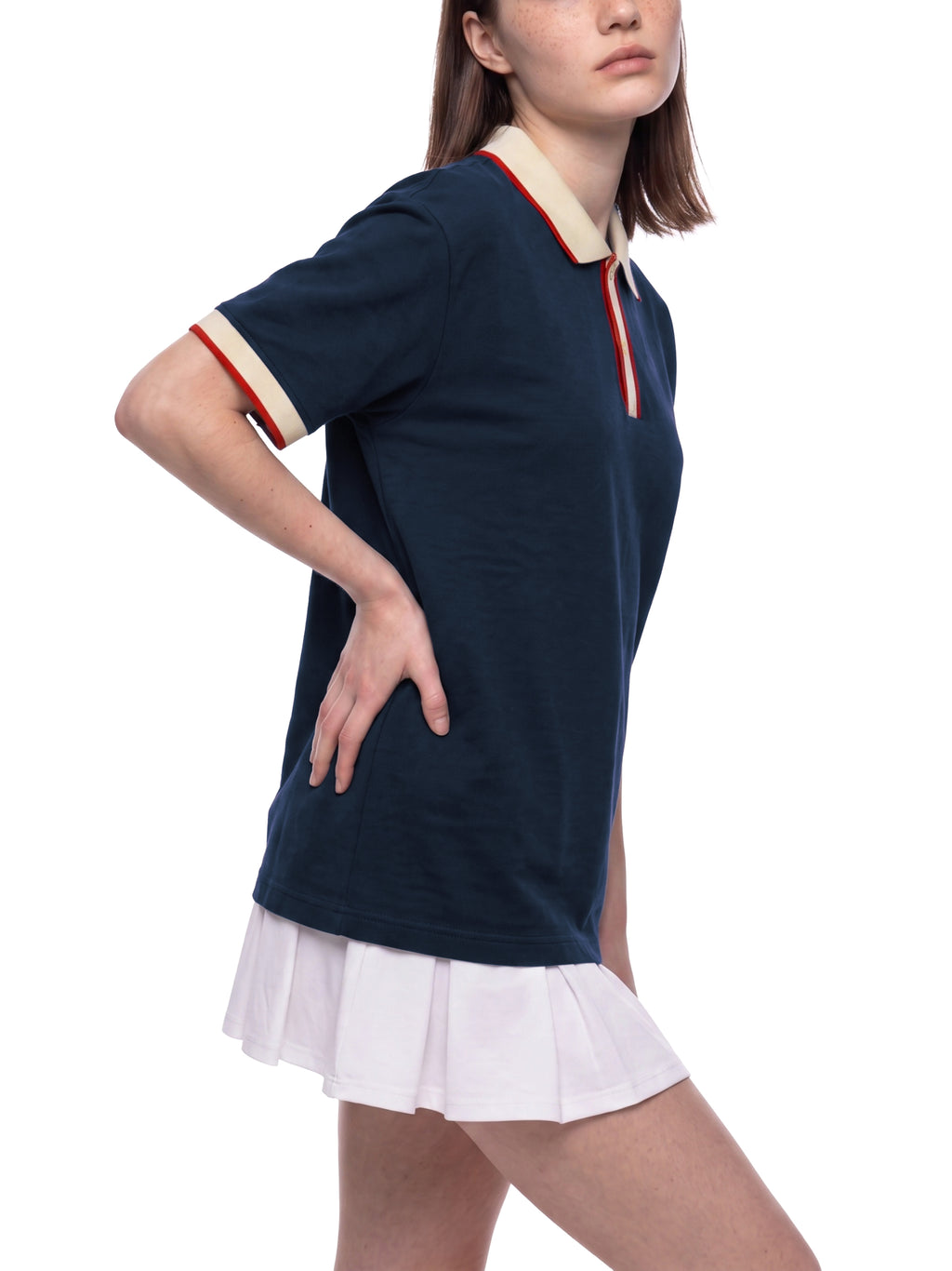 Color Block Polo