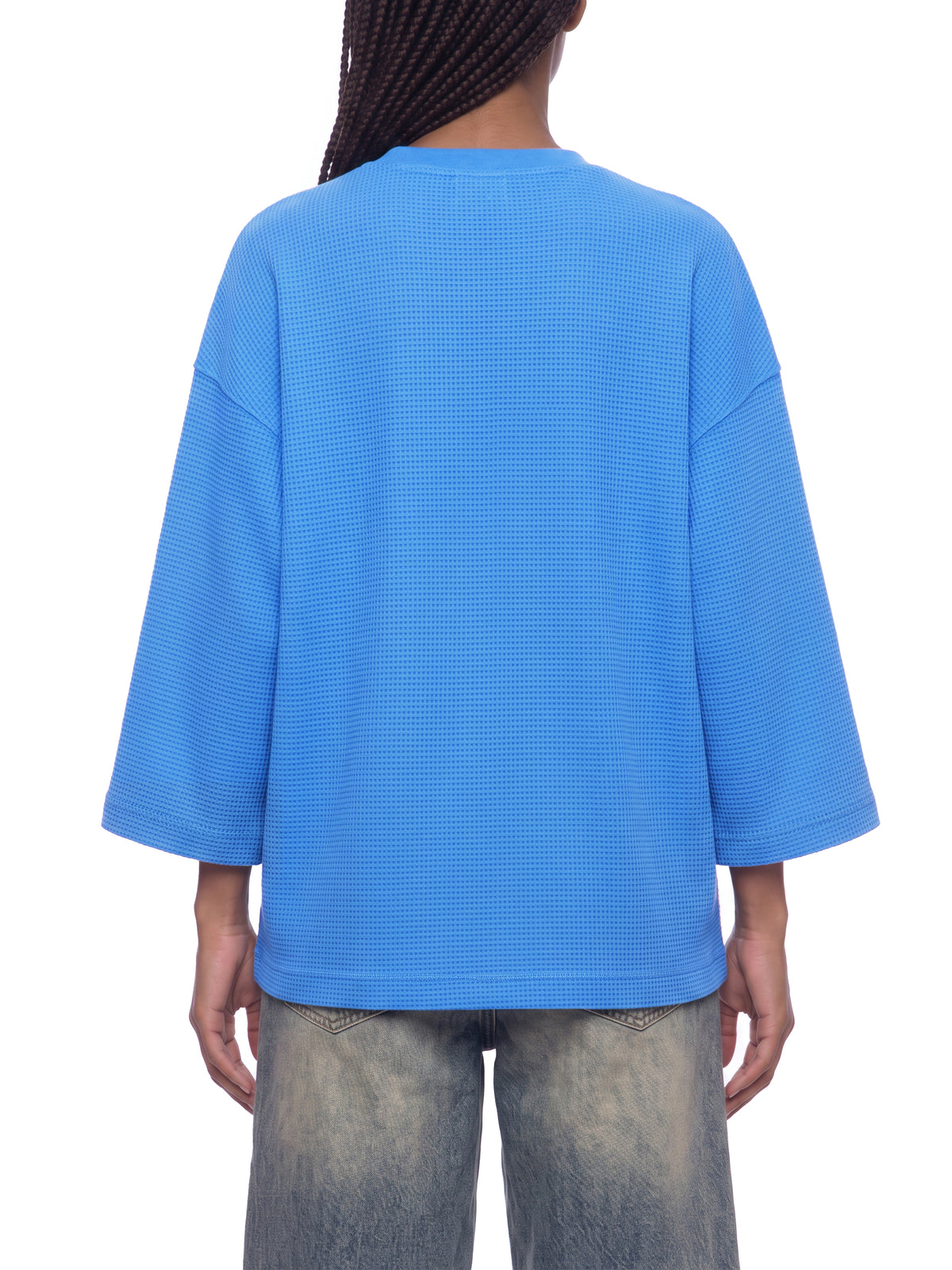 Waffle Boxy Tee