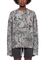Tree Camo Waffle Long Sleeve Tee