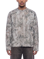 Tree Camo Waffle Long Sleeve Tee