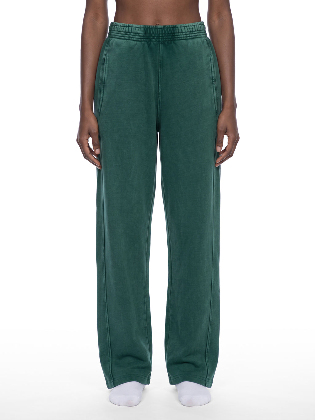 Mineral Wash Straight Sweatpants