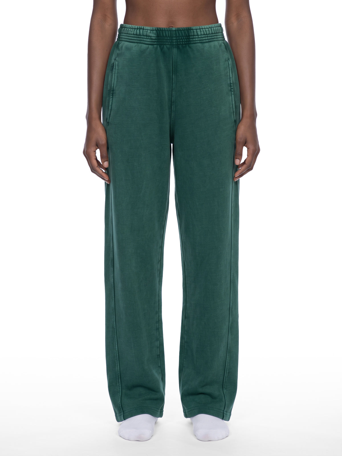 Mineral Wash Straight Sweatpants