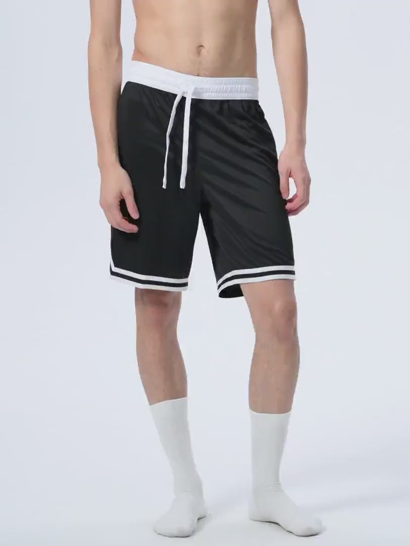 Stripe Basketball Shorts