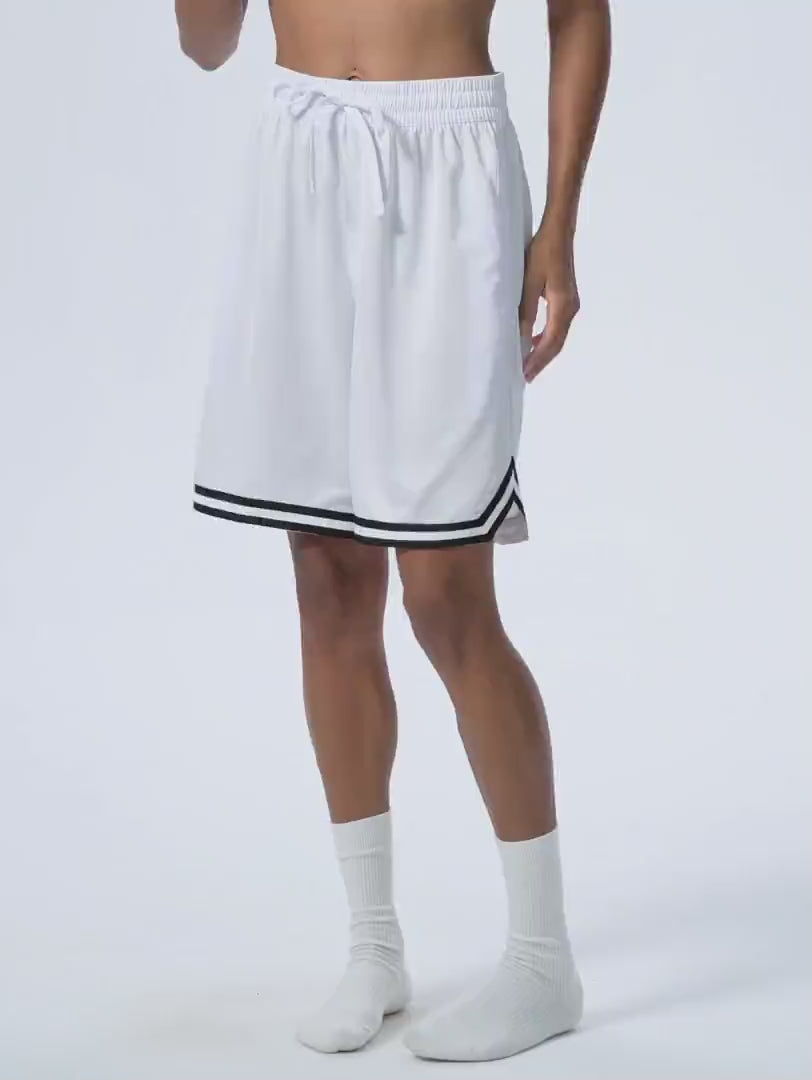 Stripe Basketball Shorts